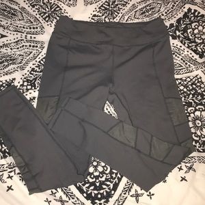 grey garage leggings